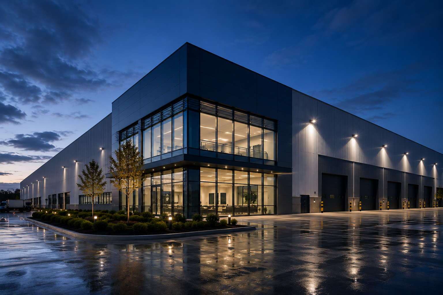 Commercial business unit of the kind a director's SSAS pension can buy and lease back