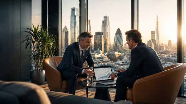 Company directors reviewing a tax plan