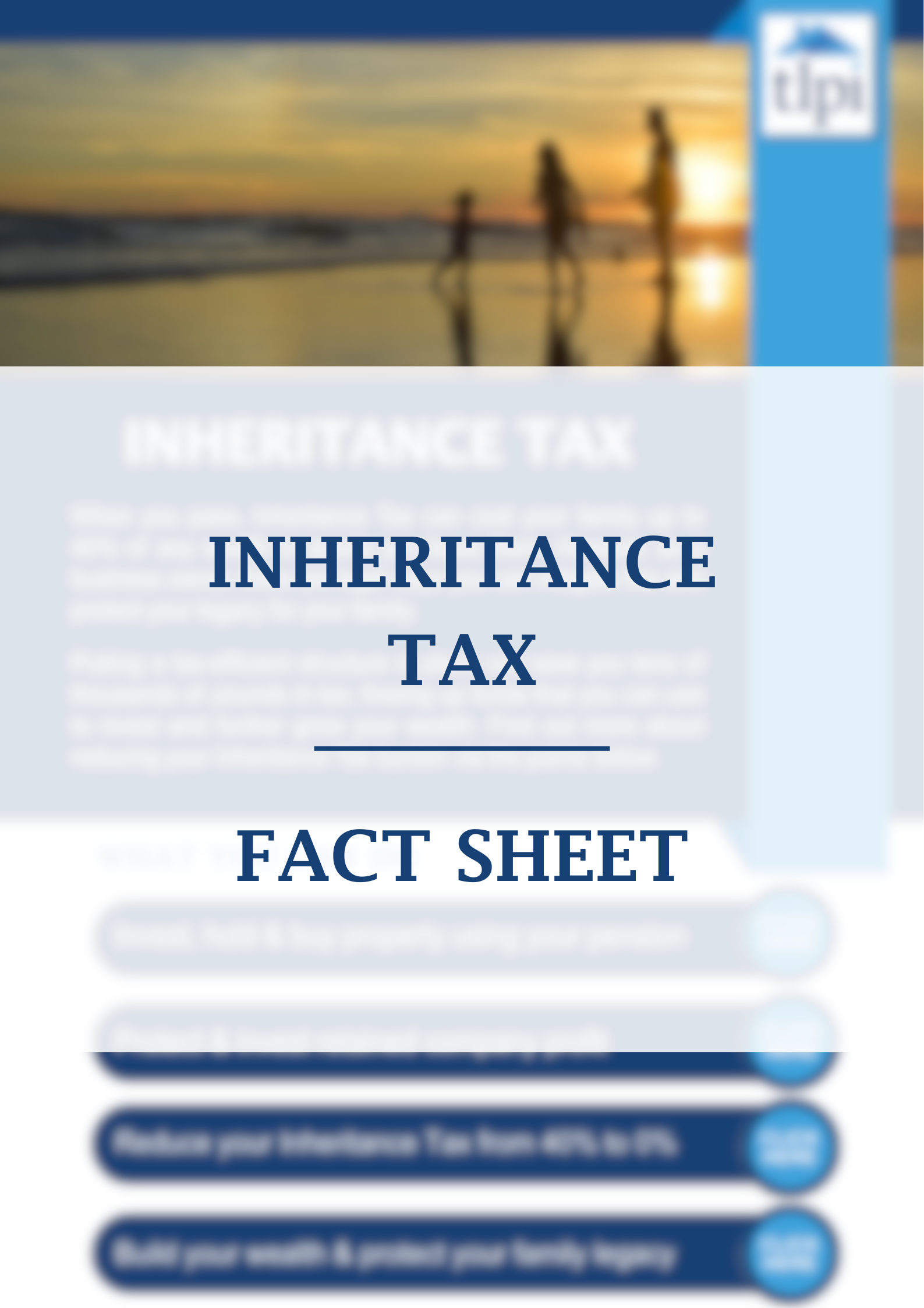 IHT Fact Sheet