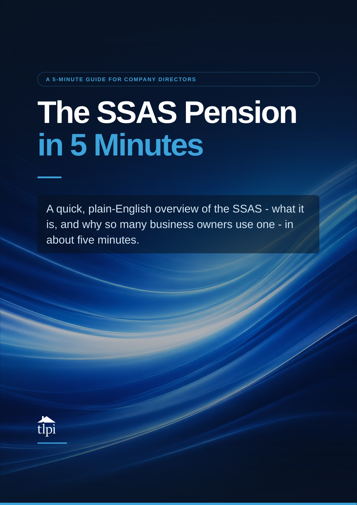 The SSAS Pension In 5 Minutes cover